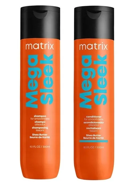 Matrix Mega Sleek Zestaw Szampon 300ml + Odżywka 300ml