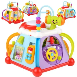 Zdjęcie produktu Multikostka kostka edukacyjna interaktywna duża sorter centrum zabawy