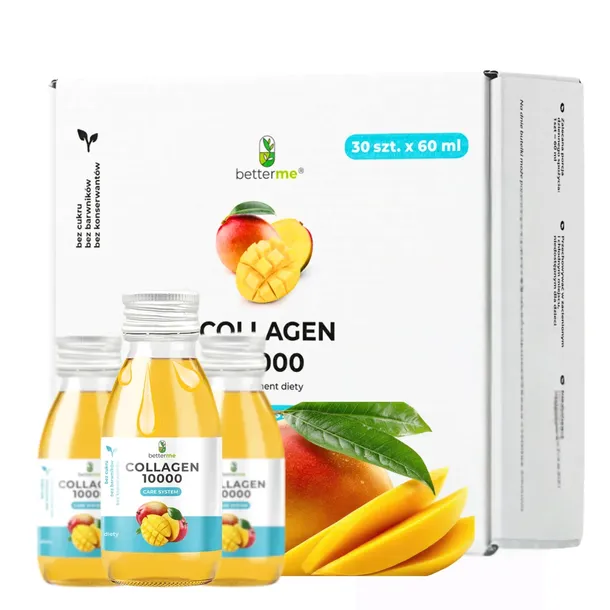 Kolagen Na Stawy Collagen 10000 BetterMe Kolagen Rybi 60ml 30 Dni Kuracji