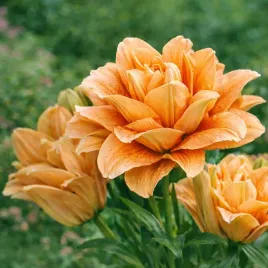 lilia-pelna-apricot-fudge-kwiat-jak-roza-bulwa-sadzonka-pomaranczowa