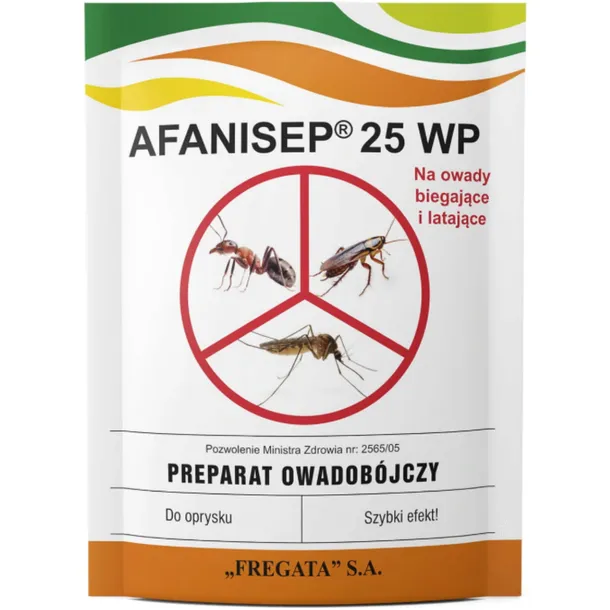 Afanisep PROSZEK komarom, mrówkom, muchom, pchłom, pluskwom, rybikom 25G