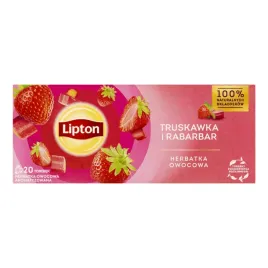 herbata-owocowa-aromatyzowana-lipton-truskawka-and-rabarbar-20-torebek