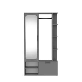 garderoba-nala-z-lustrem-szary-diamentowy