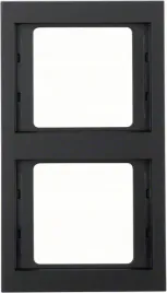 hager-berker-k-1-ramka-2-krotna-pionowa-antracyt-mat-13237006