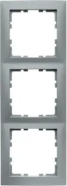 hager-berker-b-kwadrat-ramka-3-krotna-aluminium-mat-5310138994