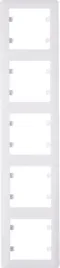 hager-lumina-soul-ramka-pieciokrotna-5-krotna-pionowa-biala-wl5150
