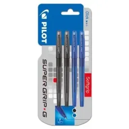 pilot-dlugopis-super-grip-g-ze-skuwka-niebieski-2szt-czarny-2-szt