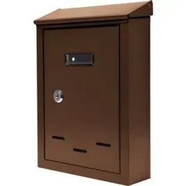 skrzynka-na-listy-285x200x60mm-brazowa-78542