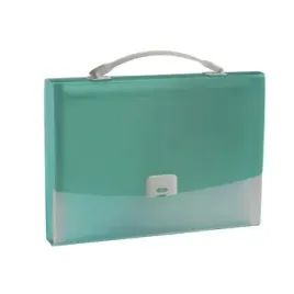 teczka-a4-harmonijka-13-przegrod-zielona