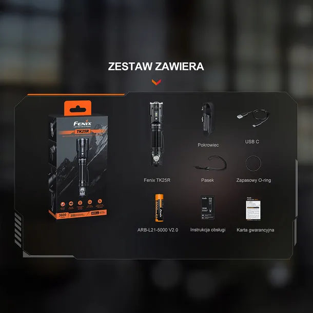 latarka-led-fenix-tk25r-stan-nowy-uszkodzony-nie