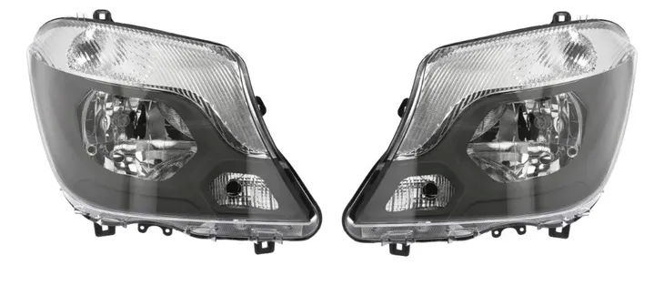 MERCEDES SPRINTER W906 REFLEKTOR HALOGEN GŁÓWNY LEWY PRAWY HOMOLOGACJA EU