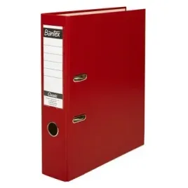 segregator-bantex-budget-classic-75-cm-czerwony