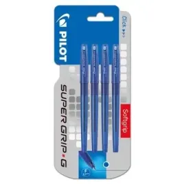 pilot-dlugopis-super-grip-g-ze-skuwka-niebieski-4szt