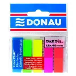 zakladki-indeksujace-donau-pp-12x45mm-5x25-kartek-mix-kolorow