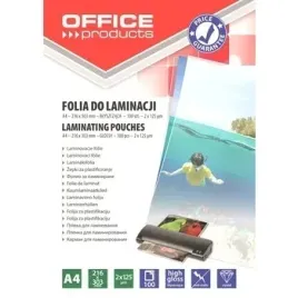 folia-do-laminowania-office-products-a4-2x125mic-100szt-transparentna