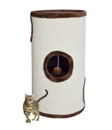 drapak-dla-kota-tuba-70cm-bezowo-brazowa-legowisko-wieza-sizal-plusz