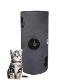 drapak-dla-kota-78cm-szary-tuba-legowisko-plusz-wieza