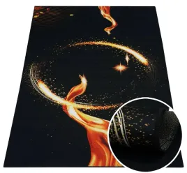 dywan-antyposlizgowy-abstrakcyjny-czarno-pomaranczowy-blackgold-15-60x100