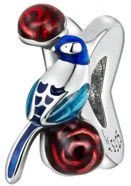 charms-srebro-925-ptak-wsrod-roz-czerwinski