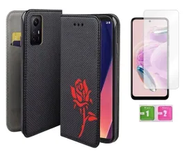 etui-z-klapka-do-xiaomi-redmi-note-12s-4g-smart-magnet-roza-obudowa-szklo