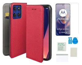 etui-z-klapka-do-motorola-edge-60-pro-czerwony-magnet-case-folia-ochronna