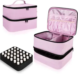organizer-na-lakiery-do-paznokci-rozowy-as5838