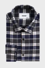 koszula-meska-wzor-granat-krata-flanela-slim-fit-s-176-182