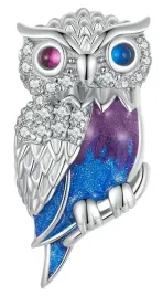 charms-srebro-925-kolorowa-sowa-czerwinski