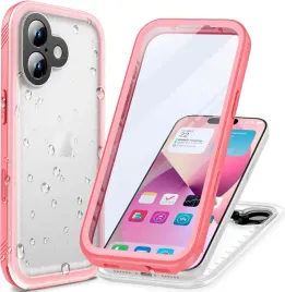 cozycase-etui-wodoodporne-360-do-iphone-17-ip68-pol-matowe-rozowe