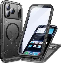 cozycase-etui-wodoodporne-360-magsafe-do-iphone-17-pro-max-matowe-czarne