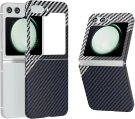 coque-karbonowe-etui-do-samsung-galaxy-z-flip-5-5g-czarno-szare-super-slim