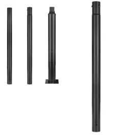 slup-oswietleniowy-1m-przedluzka-do-slupa-latarni-maszt-okragly-czarny