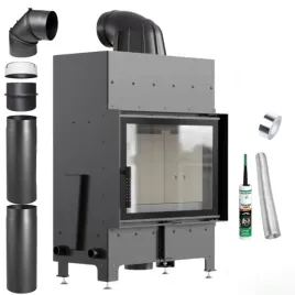 kominek-stalowy-wklad-kominkowy-floki-m-10k-w-kratki-zestaw-rur-fi-200