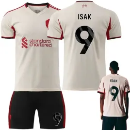 komplet-pilkarski-koszulka-alexander-isak-liverpool-fc-rozmiary