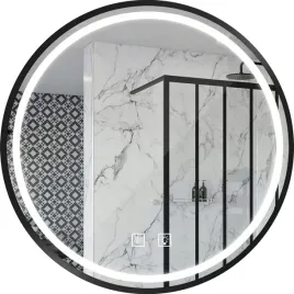 lustro-scienne-wiszace-okragle-tutumi-czarne-obramowanie-80-cm-led