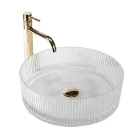 umywalka-nablatowa-zlew-rea-ingrid-transparentna-ryflowana-szklana-okragla