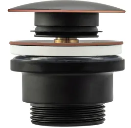 korek-umywalkowy-uniwersalny-rea-klik-klak-old-black-czarny-45-mm