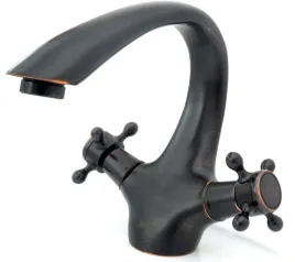 bateria-umywalkowa-stojaca-rea-retro-czarny