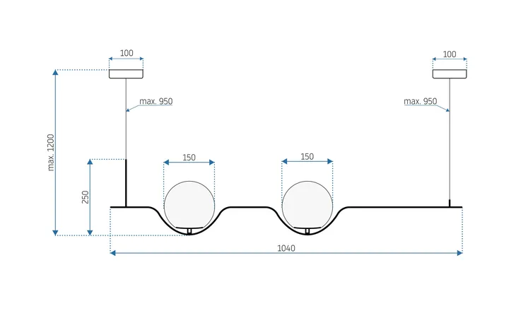 lampa-wiszaca-toolight-gold-2-punkty-swiatla-e27-pomieszczenie-biuro-jadalnia-salon-sypialnia