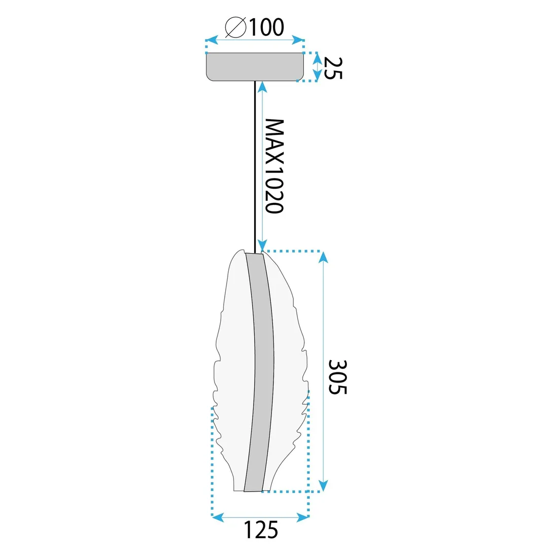 lampa-wiszaca-toolight-g141-cp-1-punkty-swiatla-zintegrowane-zrodlo-led-stan-nowy