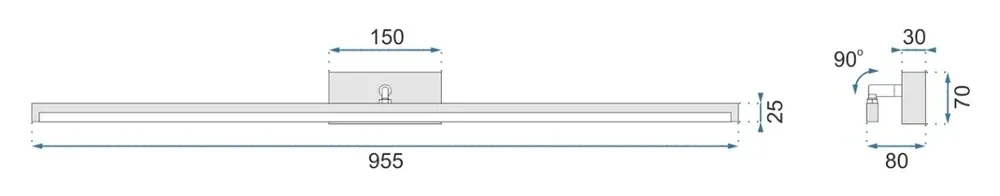 toolight-kinkiet-led-app375-1w-100cm-black-stan-nowy