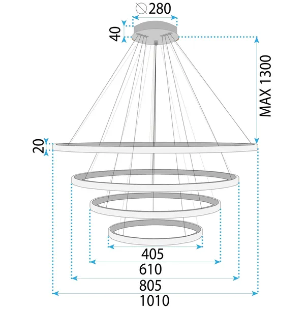 toolight-lampa-lhj009-cp4-gold-srednica-szerokosc-klosza-101-cm