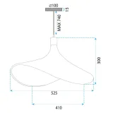 toolight-lampa-app1641-1cp-50-cm-stan-nowy