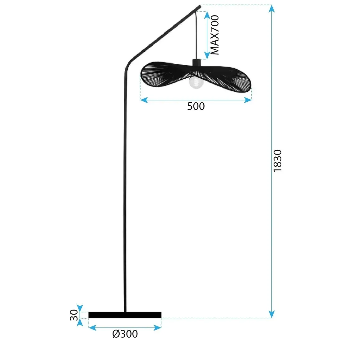 lampa-podlogowa-toolight-app1834-1f-e27-60-w-czarny