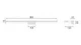toolight-kinkiet-led-app370-1w-78cm-chrome-stan-nowy