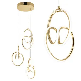 lampa-wiszaca-zyrandol-toolight-zlote-okregi-suply-led