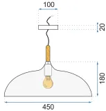 zyrandol-lampa-wiszaca-biala-toolight-e27-marka-toolight