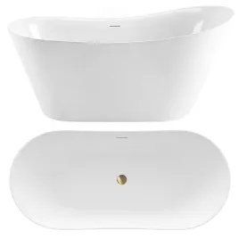 wanna-wolnostojaca-akrylowa-rea-lusso-slim-odplyw-na-srodku-175-x-74-cm