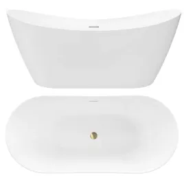 rea-wanna-ferrano-slim-korek-zloty-szczotkowany-160-cm