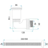 rea-syfon-umywalkowy-flow-tytan-stan-nowy
